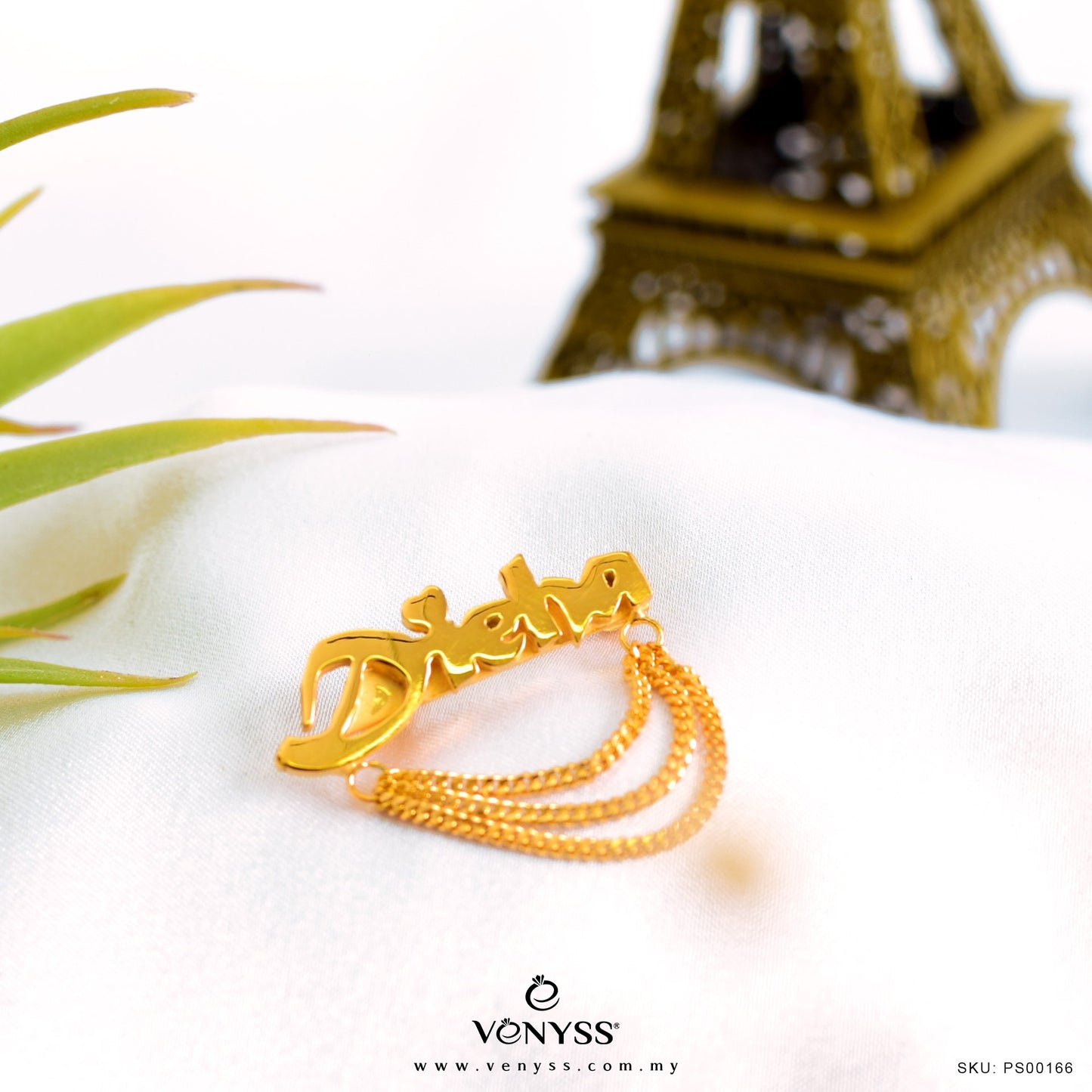 Brooch Curb Belly Plain