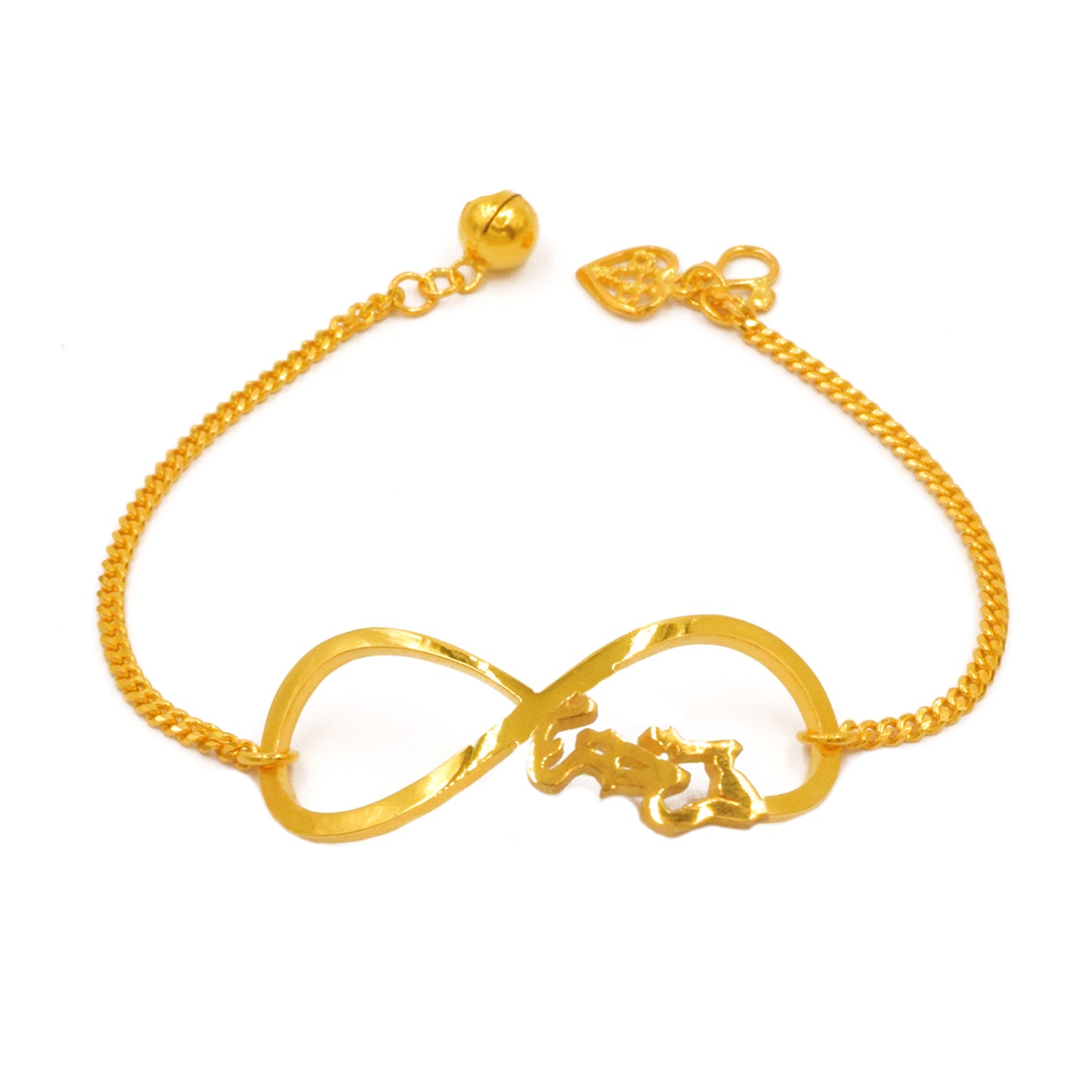 Bracelet Infinity Arabic Single Chain