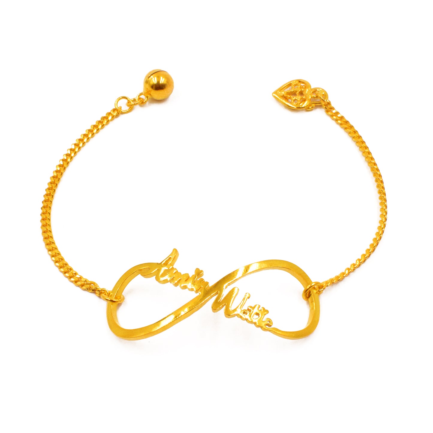 Bracelet Couple Infinity