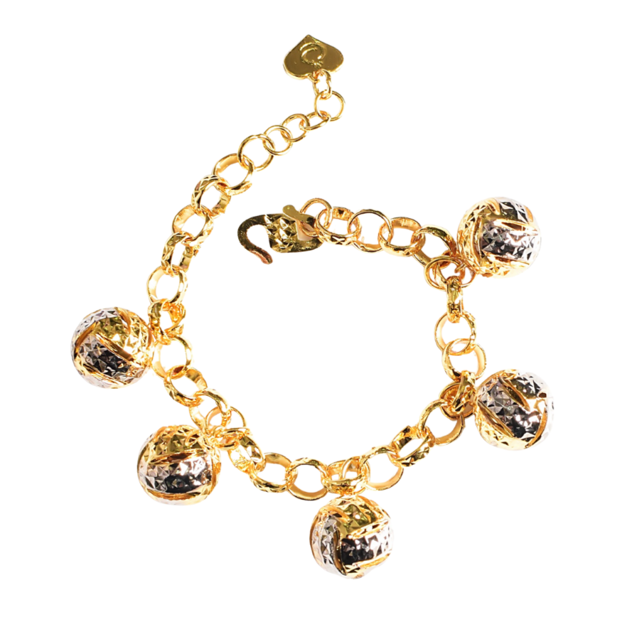Bracelet Trend Candy Takraw Gold Chrome