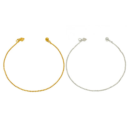 Anklet Beads 8 Cut M