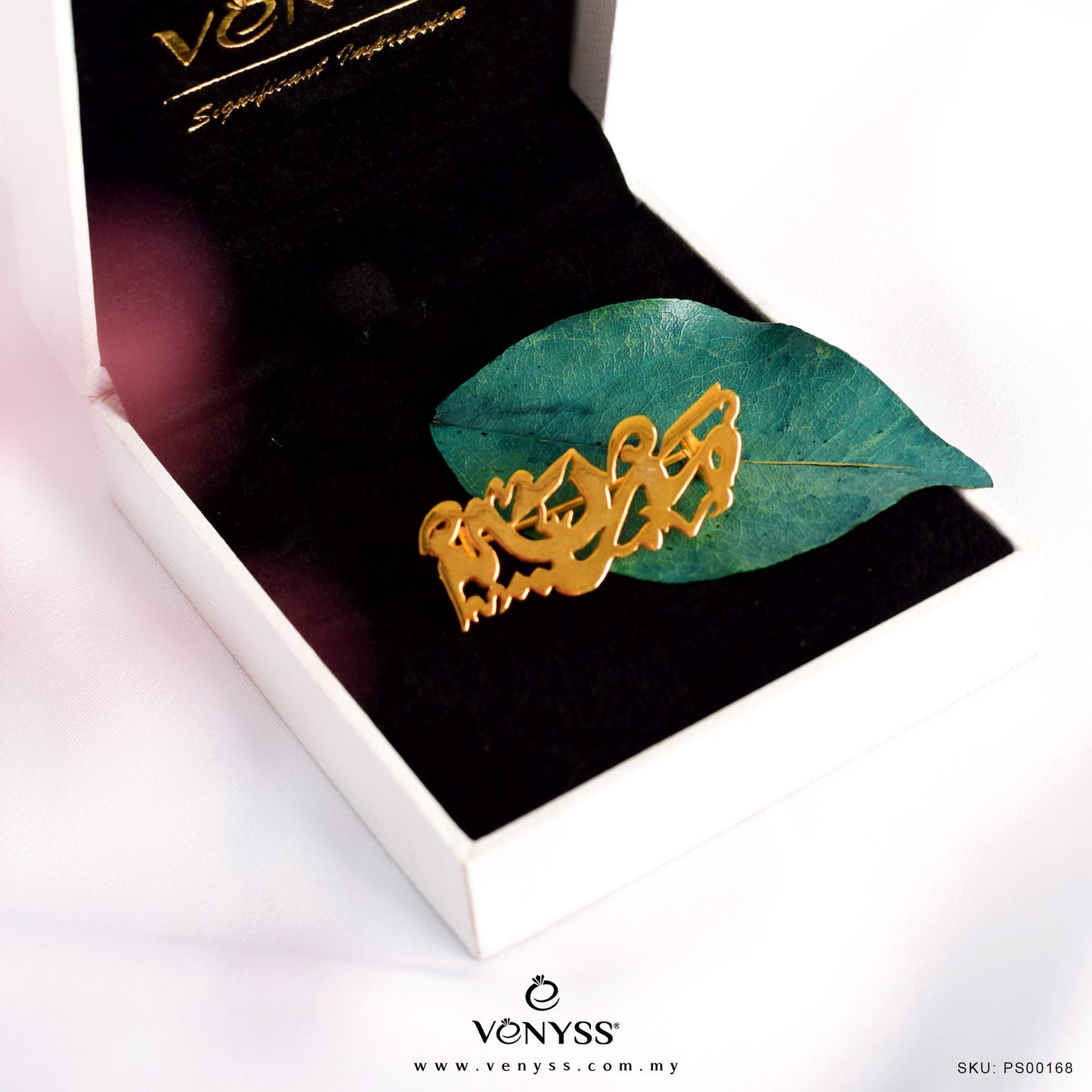 Brooch Arabic Khat
