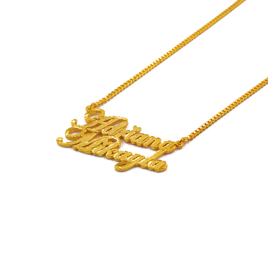 Necklace Double Layer Fisheye