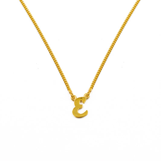 Necklace Single Letter