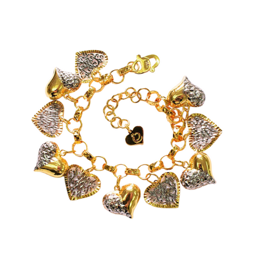 Bracelet Trend 5 Love+5 Charm 2CM