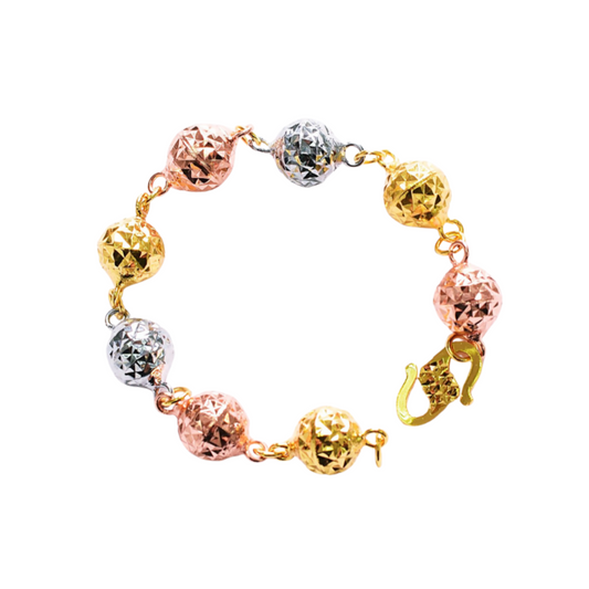 Bracelet Trend Boba Mix 3 Tone