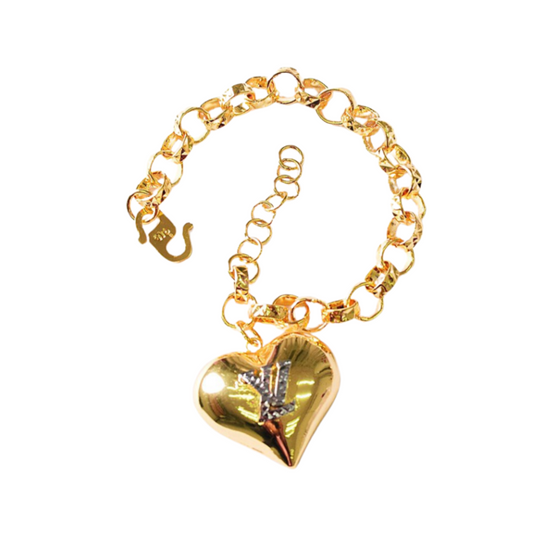 Bracelet Trend Candy Single Love LV 3CM