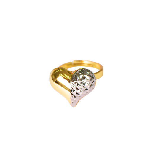 Ring Trend Fashion Love 2 Side