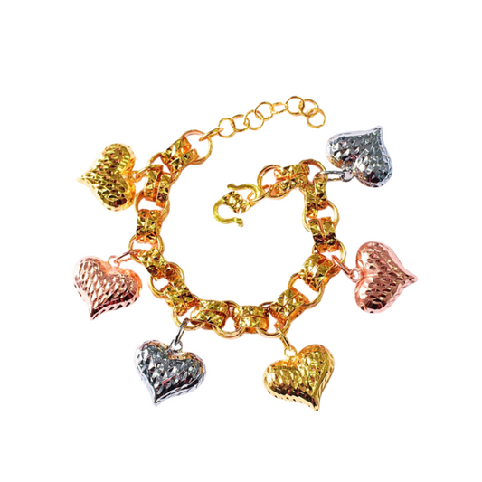 Bracelet Trend Double Candy Love 6Love 2CM MIXCLR
