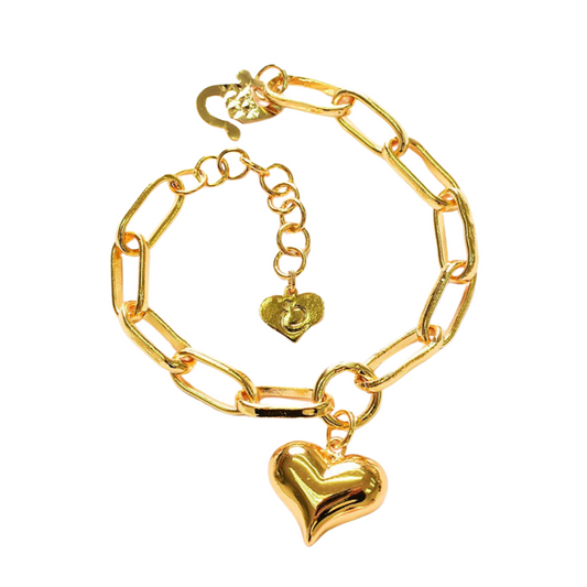Bracelet Trend Paper Clip Single Love