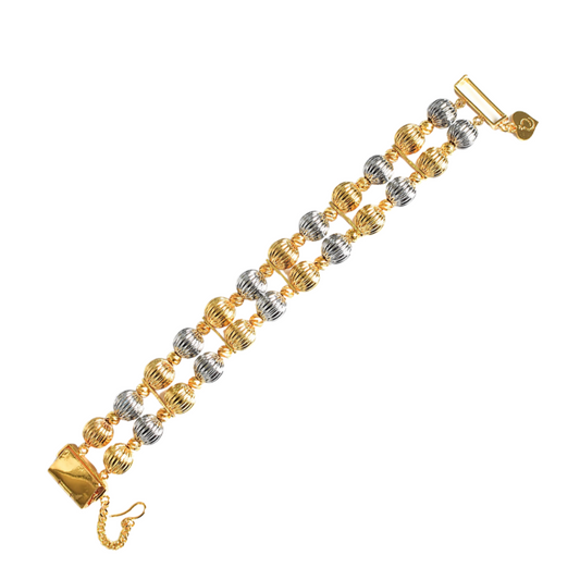 Bracelet Type C-2 LINE Gold Chrome